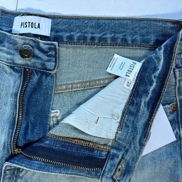 Pistola New Presley High Rise Relaxed Roller in Virginia Beach size 29 - Picture 6 of 13